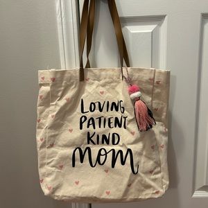 NWT New Mom Baby Shower Tote Bag